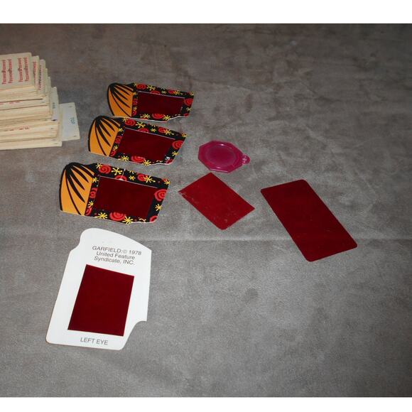 Vintage 1962 Password Game Replacement Card Lot Milton Bradley - Picture 7 of 8